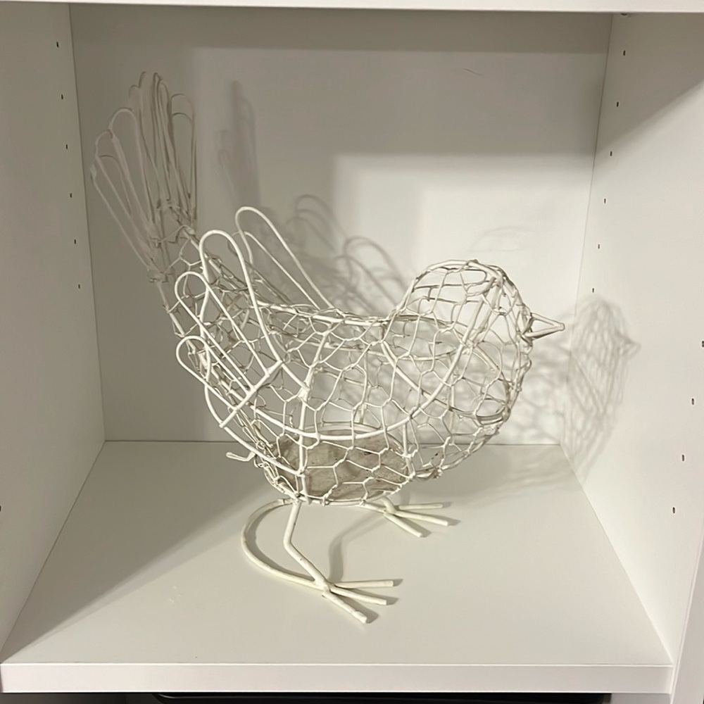 metal bird decor
